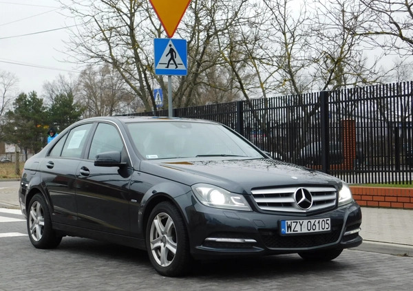 Mercedes-Benz Klasa C cena 45555 przebieg: 202750, rok produkcji 2011 z Dębica małe 326